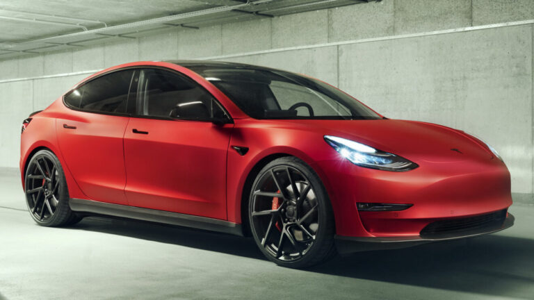 tesla model 3 restyling