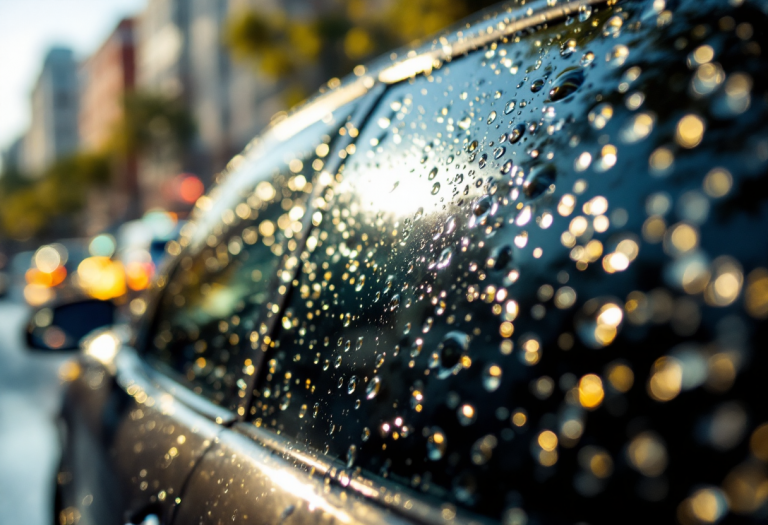 Immagine di liquidi lavavetri estivi per auto in prova