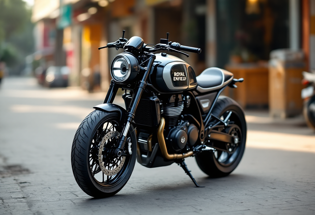 Royal Enfield Continental GT con nuovo design e motore