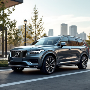 Volvo XC90 restyling 2023, SUV di lusso in movimento