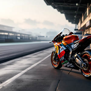 Aprilia Trackhouse e Gulf in azione nella MotoGP