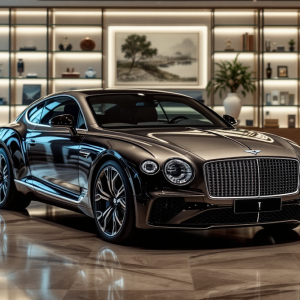 Bentley Continental Flying Star in un elegante contesto