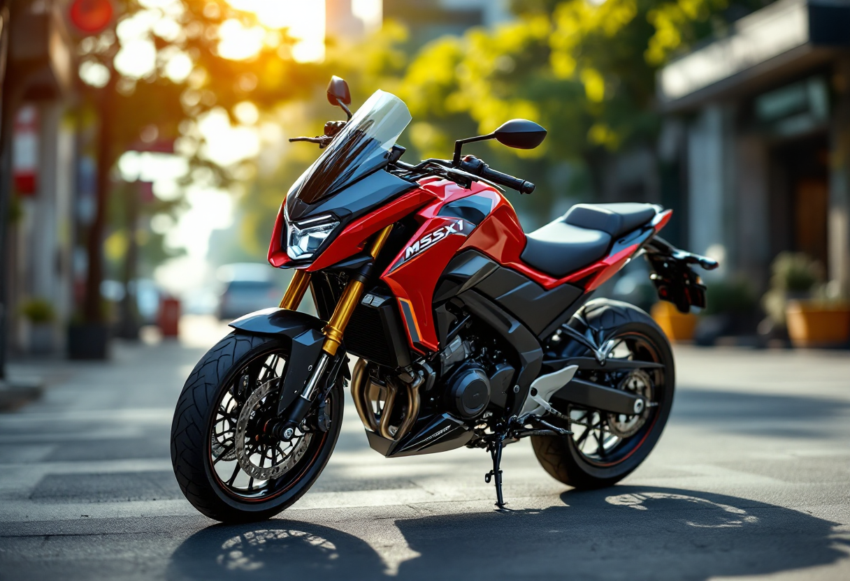 Honda MSX1 2025 con nuovi accessori e design innovativo