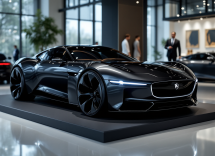 Jaguar GT concept, un'auto di lusso futuristica