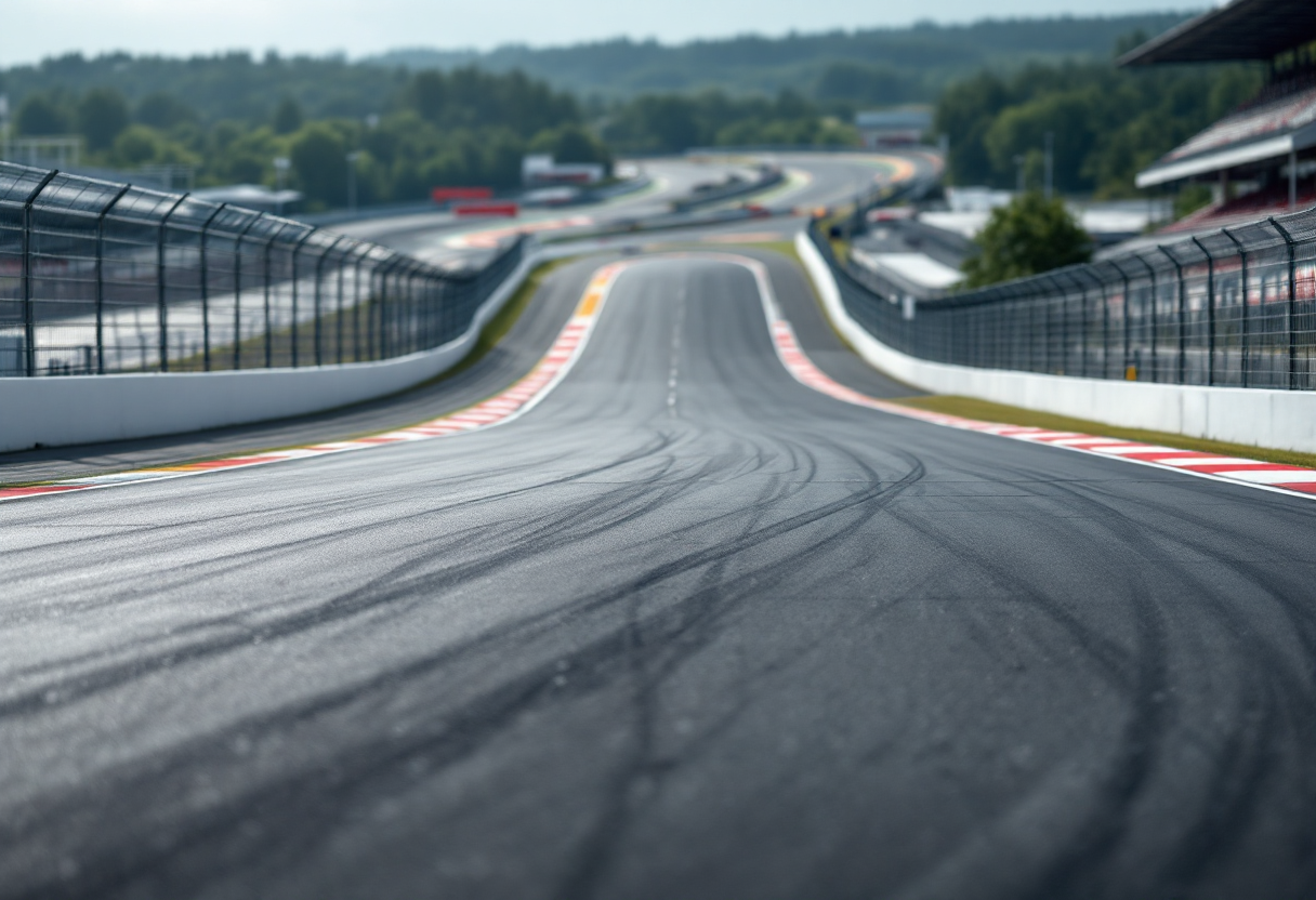 Max Verstappen in azione durante una gara di Formula Uno