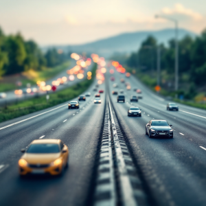 Grafico del traffico in tempo reale sulla A26