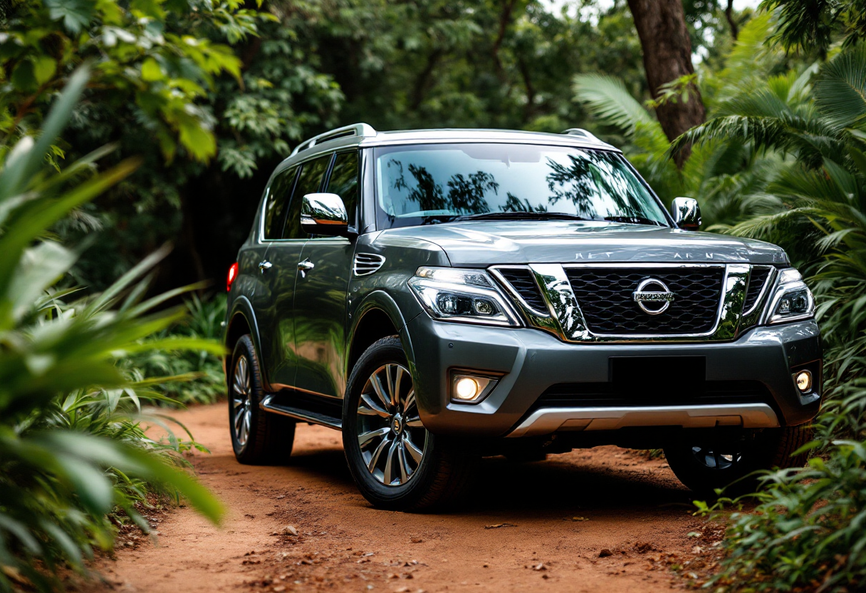 Nissan Patrol, SUV iconico con design nostalgico