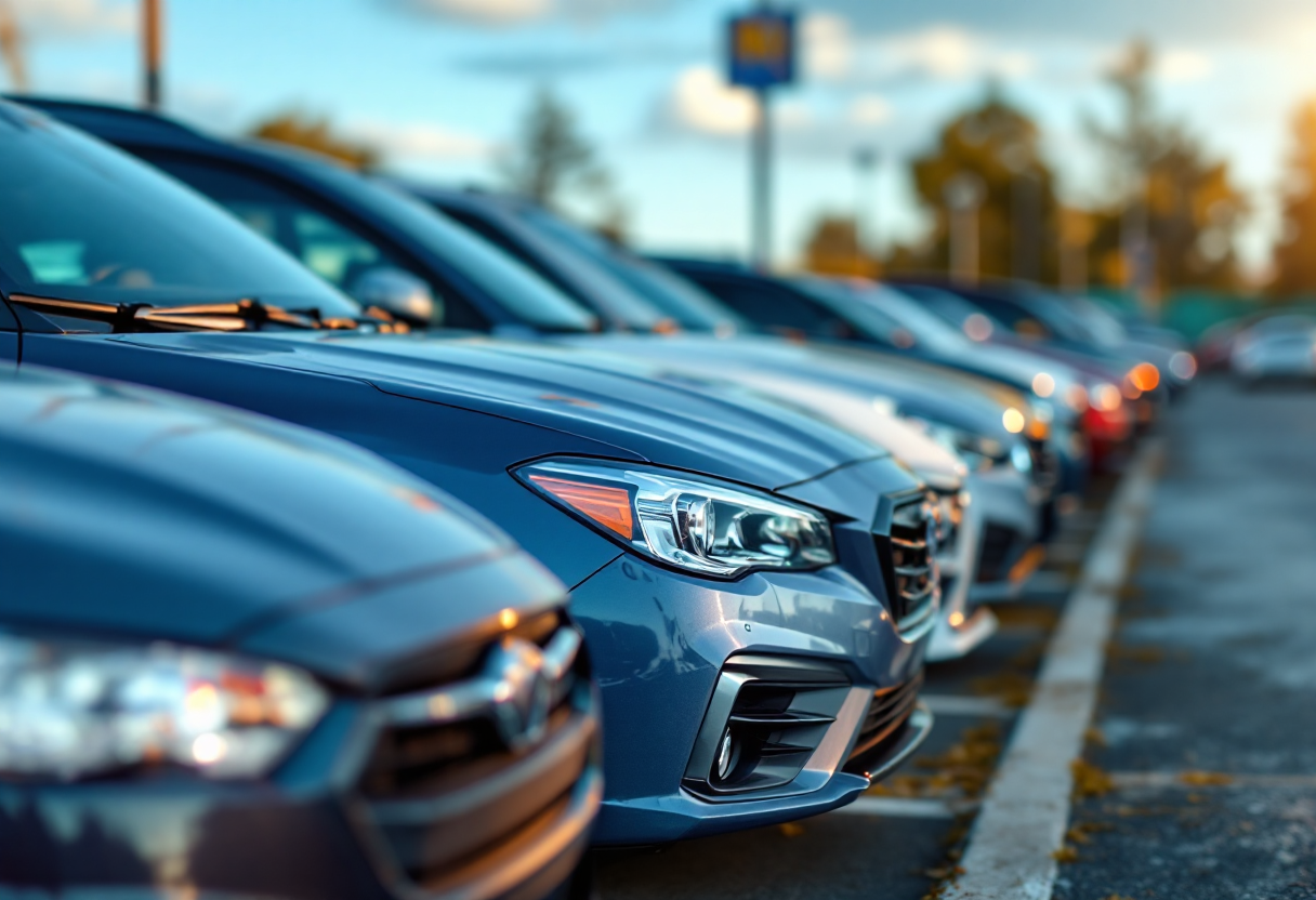 Auto usate in noleggio a lungo termine