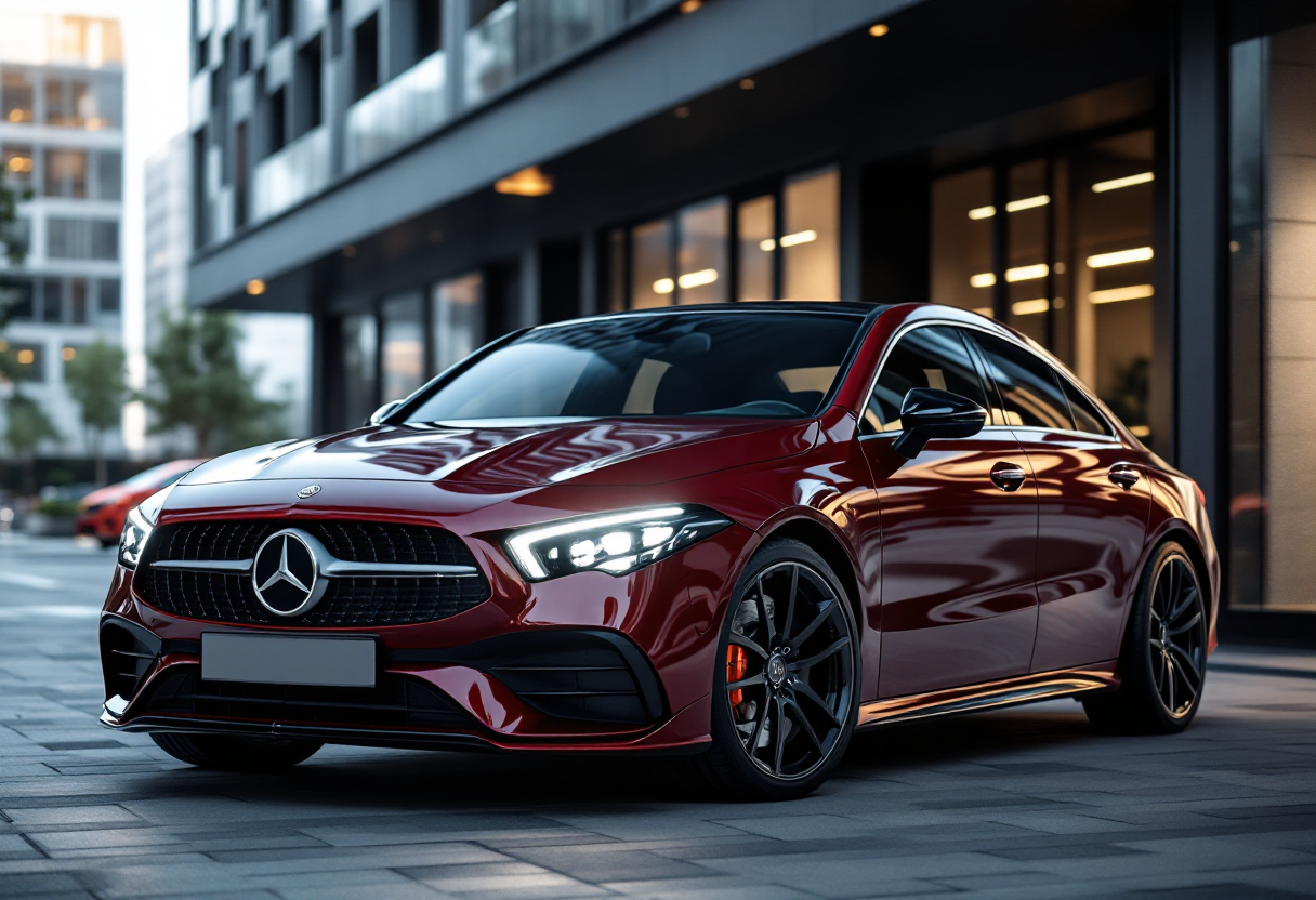 Mercedes CLA 2026 con design sostenibile e innovativo