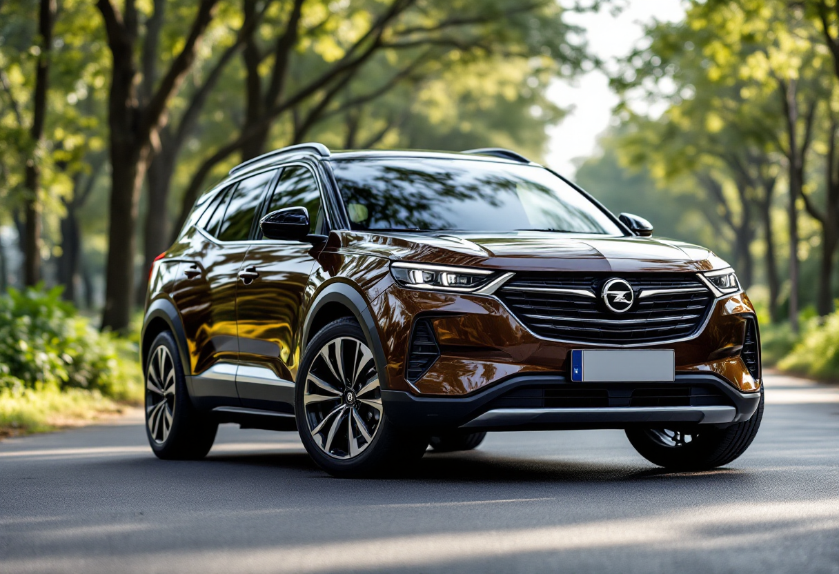 Opel Frontera, SUV compatto, design moderno e accattivante