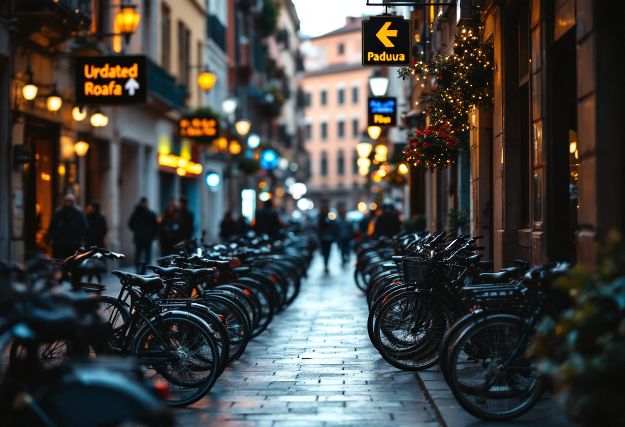 Immagine delle nuove norme del codice della strada a Padova