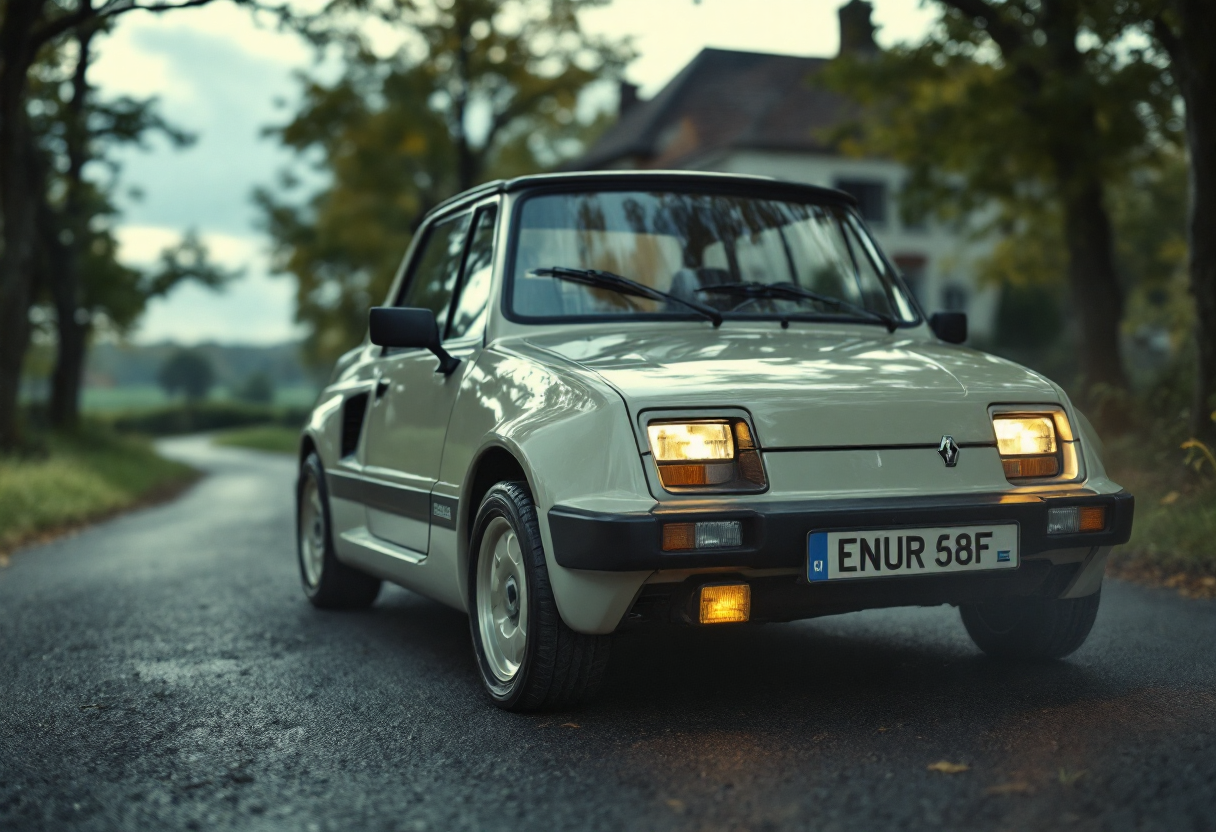 Renault 5 Turbo, auto iconica degli anni '80, rinnovata