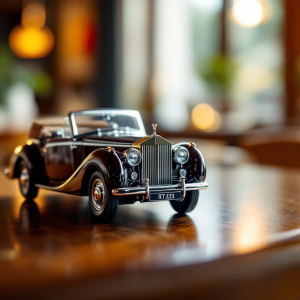 Modello in miniatura Rolls Royce Cameo di lusso