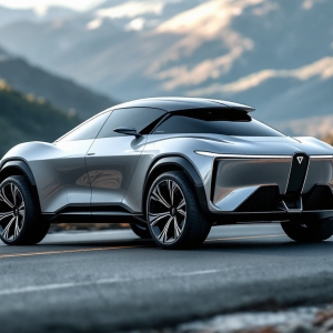 Nuovo SUV elettrico di Mercedes-AMG con design innovativo