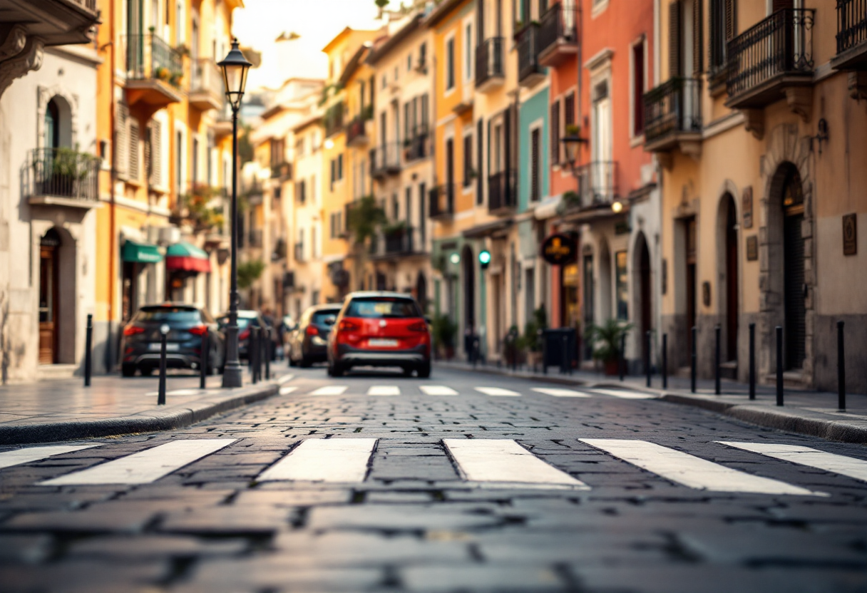 Immagine che rappresenta la sicurezza stradale a Napoli