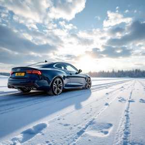 Auto con motore a bassa temperatura in inverno