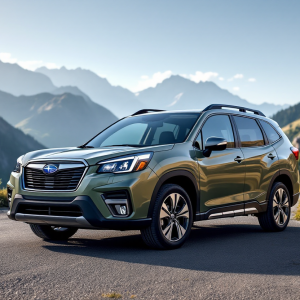 Nuova Subaru Forester 2025 con design moderno e sicuro