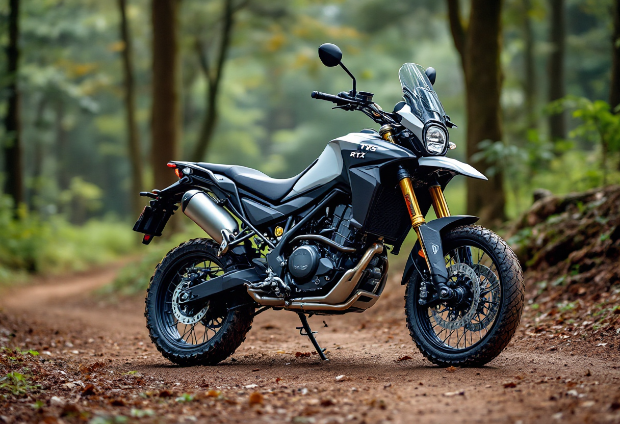 TVS RTX 310, moto adventure di piccola cilindrata