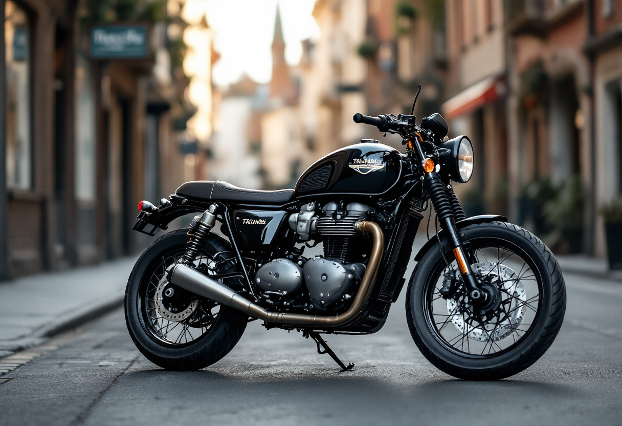 Triumph Bonneville Bobber TFC in edizione limitata