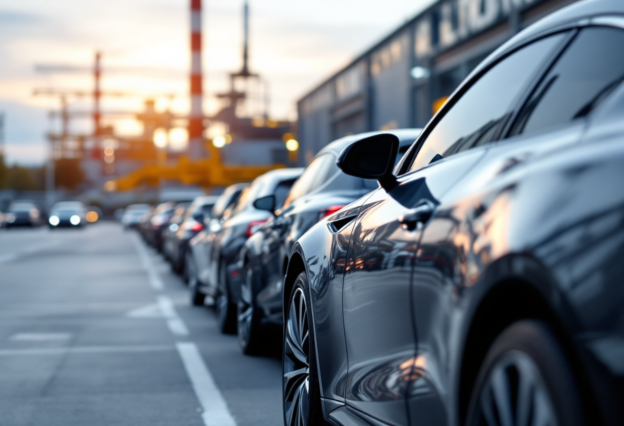 Ursula von der Leyen discute futuro industria automobilistica