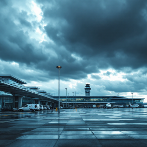 Meteo avverso a Catania con nuvole e pioggia