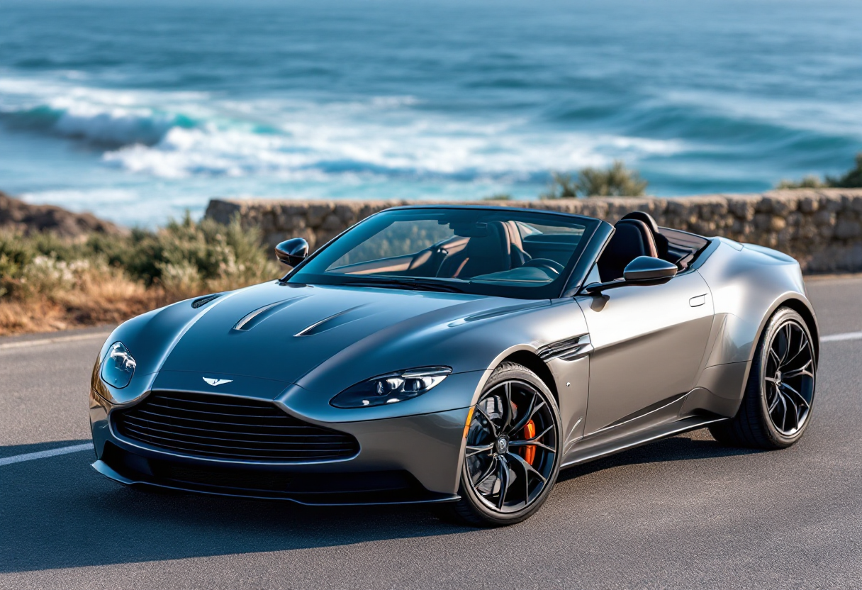 Aston Martin Vantage Roadster con tetto ripiegabile