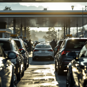 Grafico sull'aumento dei prezzi dei carburanti in Italia