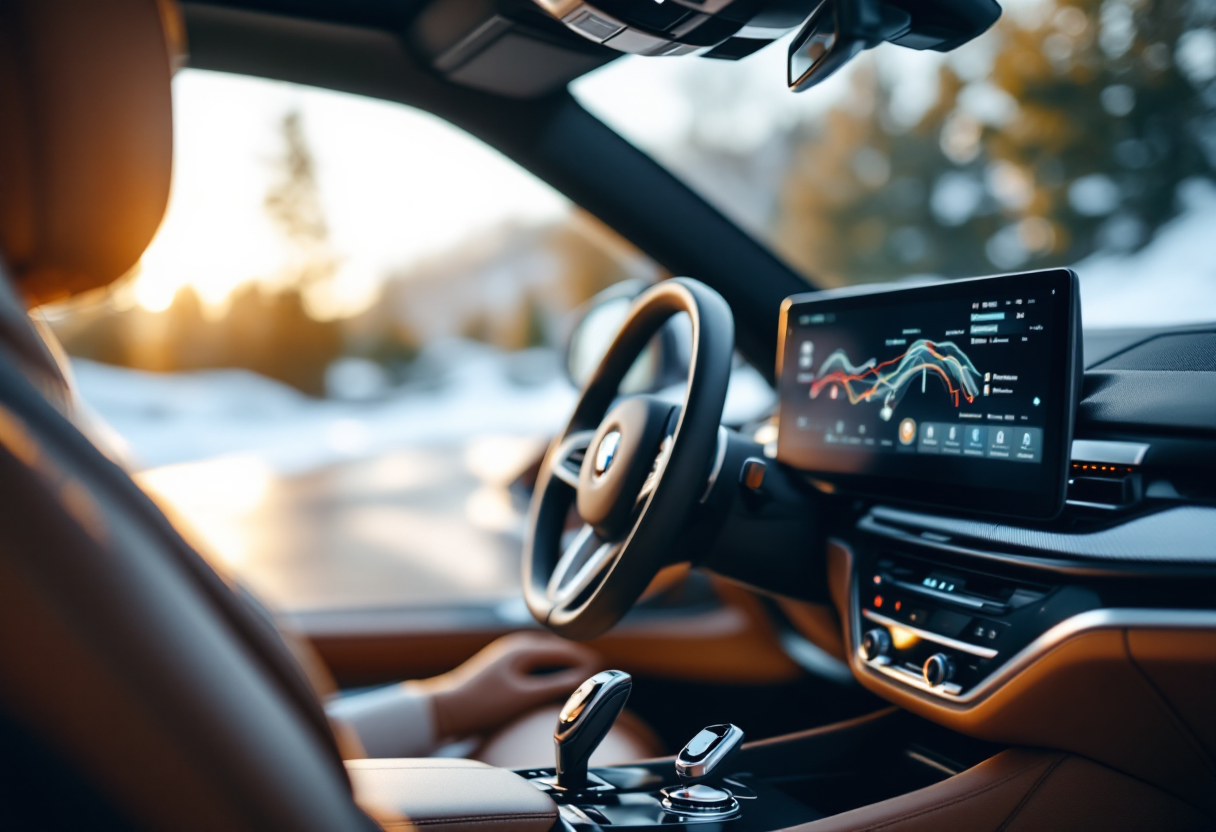 Nuovo sistema infotainment BMW Panoramic iDrive al CES 2025