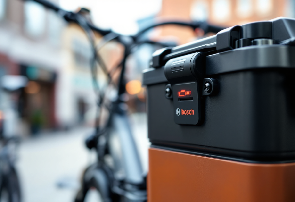 Sistema Battery Lock di Bosch per eBike