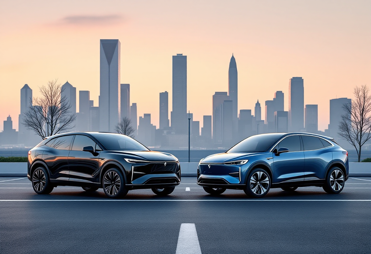 Audi Q6 e-tron e Tesla Model Y a confronto