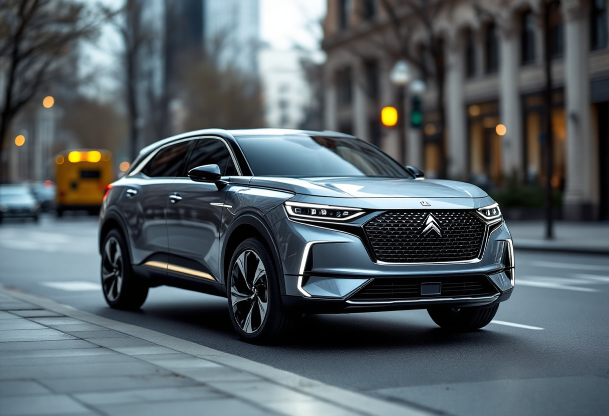 DS N°8, crossover elettrico che cambia il mercato auto