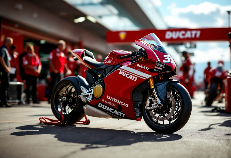 Ducati presenta il nuovo team e la moto per il 2025