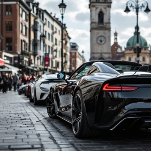 Auto cinesi in mostra al salone automobilistico europeo