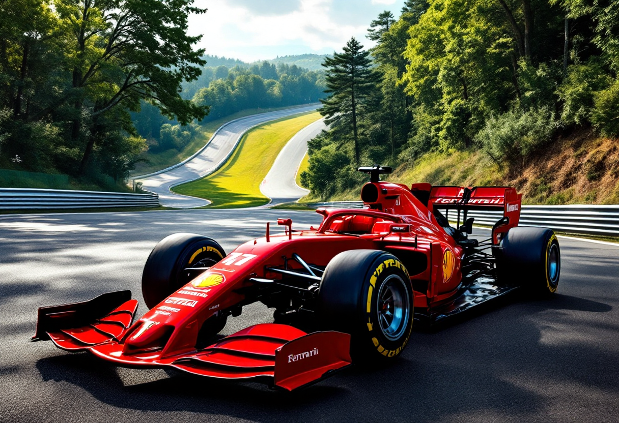 Nuova monoposto Ferrari per il Mondiale 2025 svelata