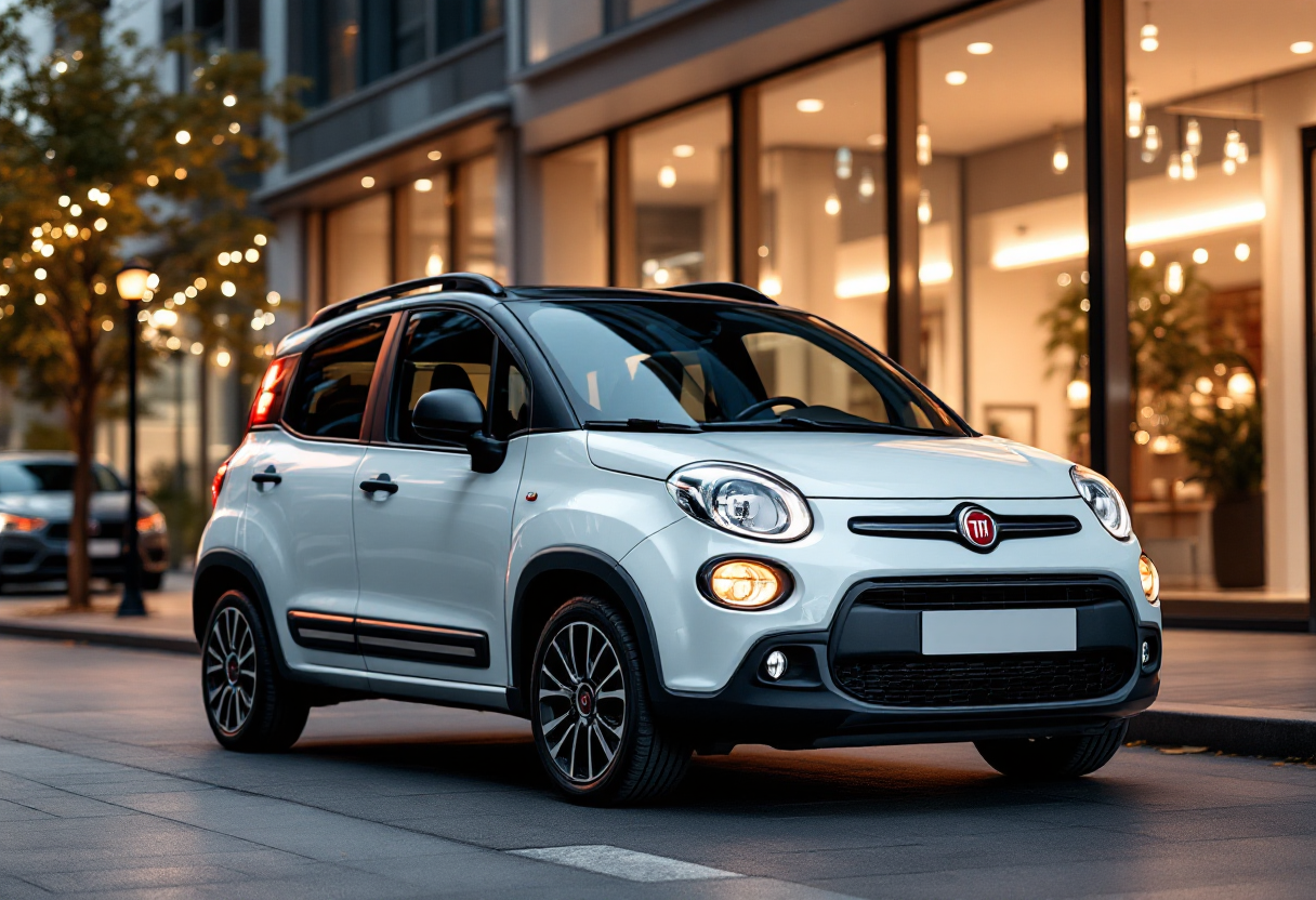 Fiat Grande Panda in esposizione con offerte speciali