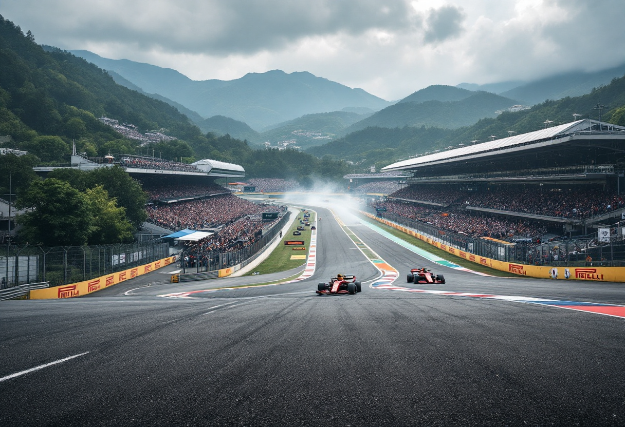 Immagine della stagione di Formula 1 2025 con Verstappen