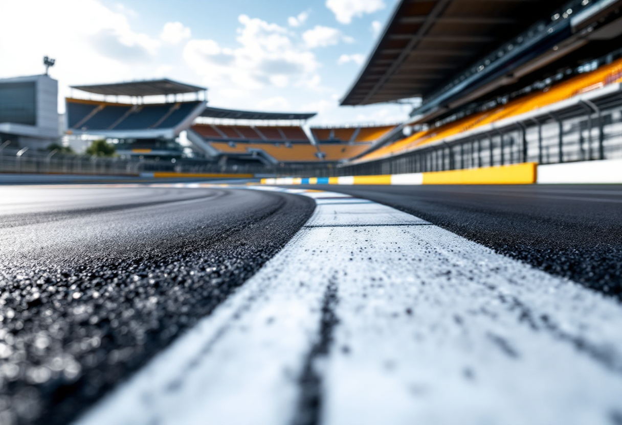 Franco Colapinto durante una gara di Formula 1