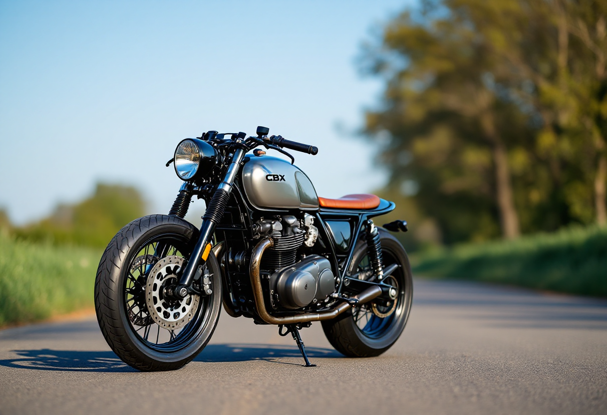 Honda CBX 1000 trasformata in una café racer moderna