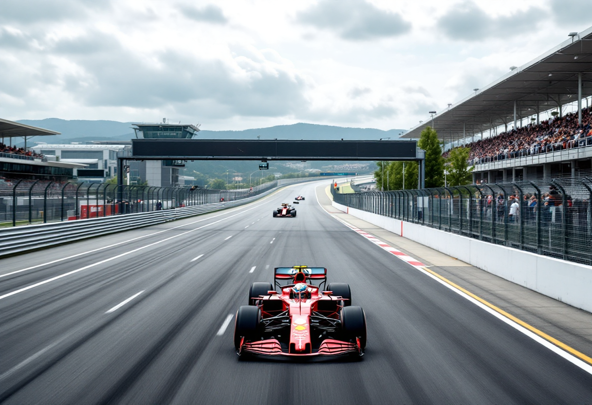 Jack Doohan in azione durante una gara di Formula Uno