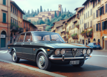 L'Alfasud, un'auto storica italiana con design unico