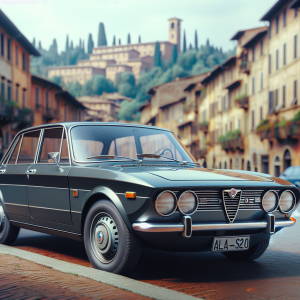 L'Alfasud, un'auto storica italiana con design unico