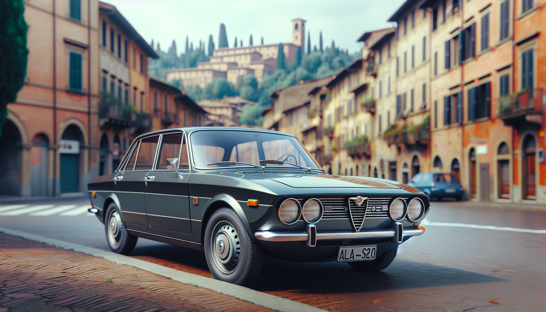 L'Alfasud, un'auto storica italiana con design unico