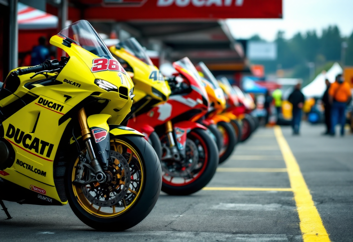 Presentazione livree Ducati 2025 del team VR46 in Indonesia