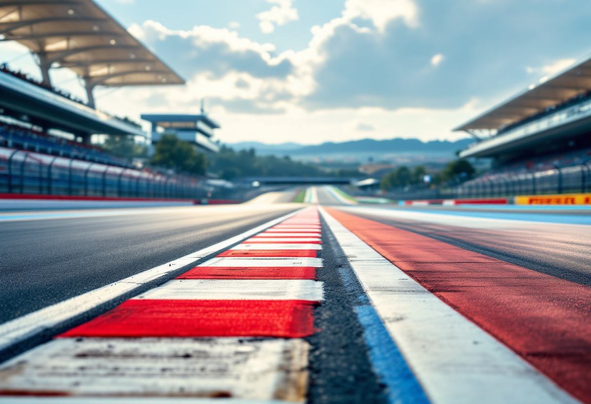 Max Verstappen in azione durante una gara di Formula 1