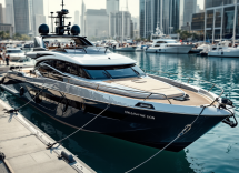 Max Verstappen presenta il suo yacht a Viareggio