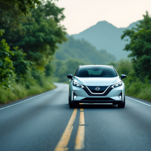 Nissan e-Power in azione, simbolo di mobilità elettrica