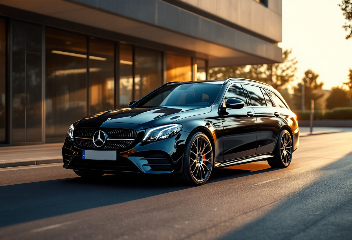 Immagine della nuova Mercedes Classe C station wagon 2026