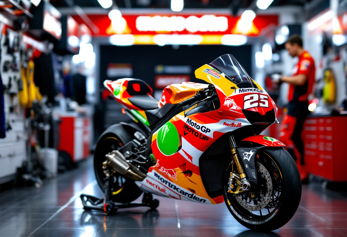 Trackhouse Aprilia presenta la nuova livrea MotoGP 2025