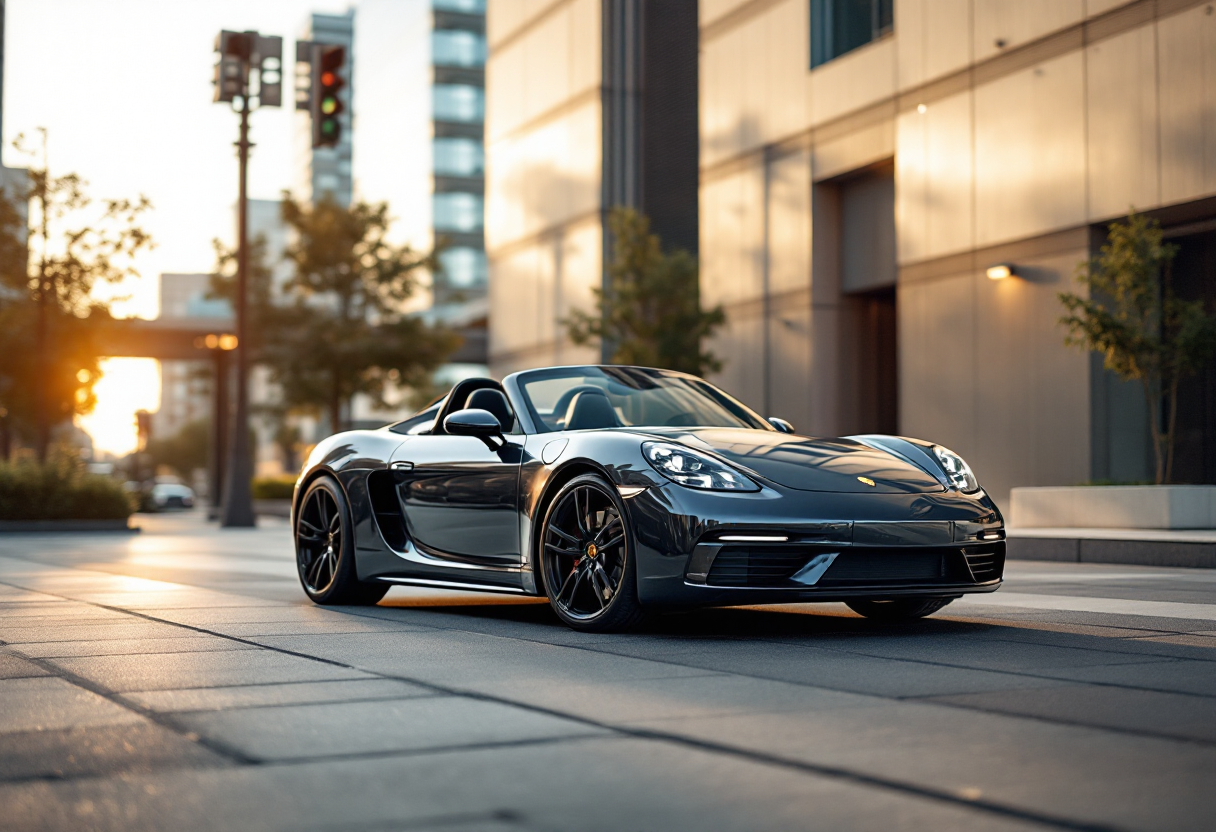 Porsche 718 Boxster e Cayman in versione elettrica