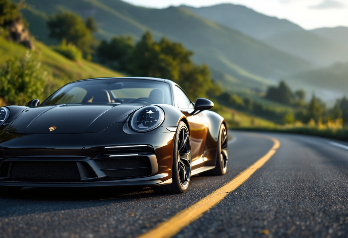 Porsche 911 Carrera S in un elegante contesto urbano